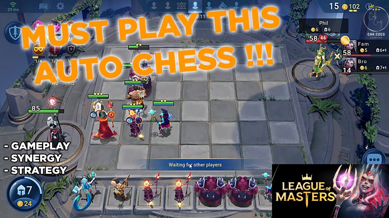 The REAL Auto Chess Style CHAMPION is Revealed! League Of Master Gameplay