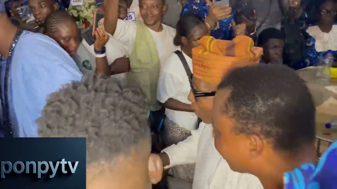 Moment Legend Adebayo Salami Surprised Odunlade With His Presence 