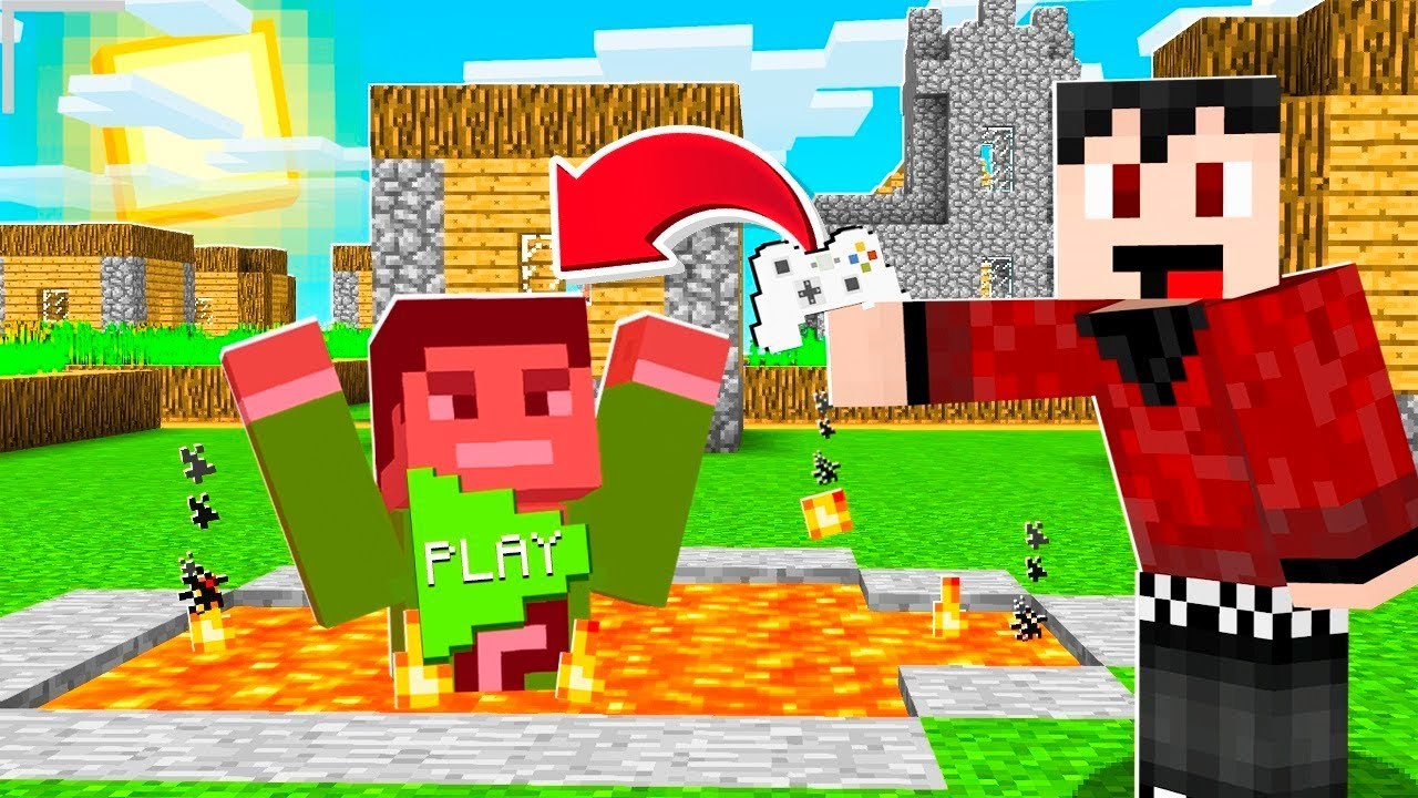 *FUNNY* PAUSE CHALLENGE in MINECRAFT for 24 HOURS!