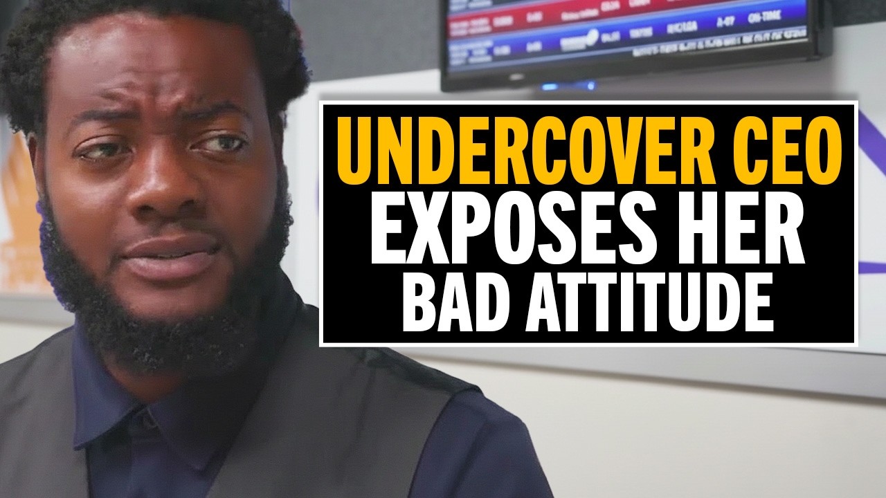 Undercover CEO Exposes a Spoiled Woman During Her Interview