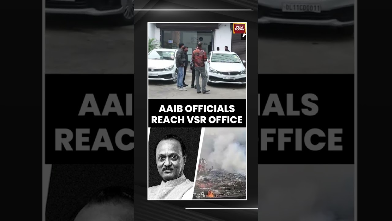 Baramati Plane Crash | AAIB Team at VSR Aviation Office in Delhi | Ajit Pawar Plane Crash