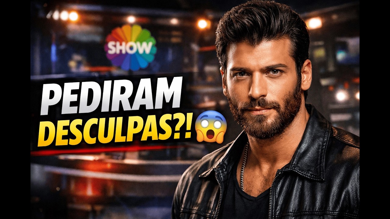 Show TV Pede Desculpas a Can Yaman: O Escândalo Que Foi Mal Contado Vem à Tona. #canyaman