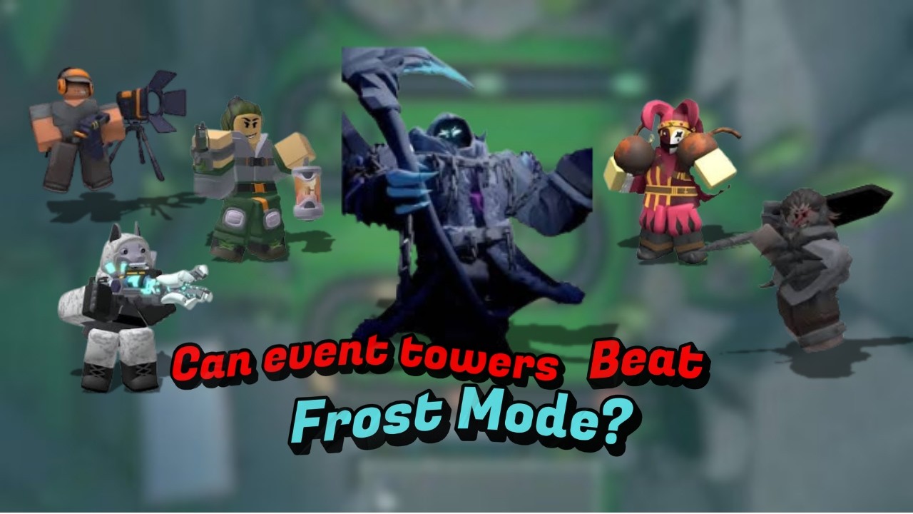Can ONLY a Event Towers Beat Frost mode? | Roblox TDS