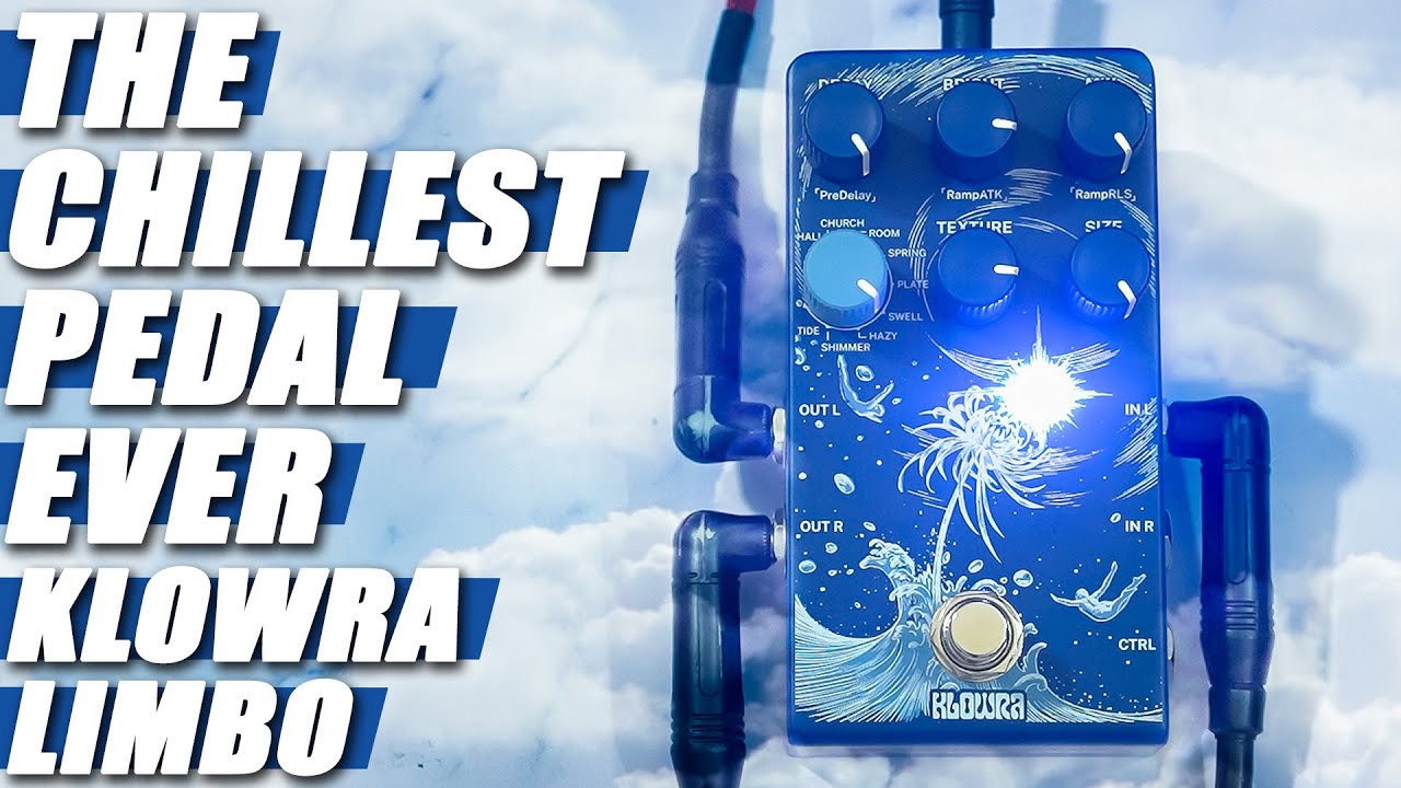 The Chillest Pedal Ever // KLOWRA LIMBO Reverb // Ocean Waves Effect [NO TALK / ONLY TONES]