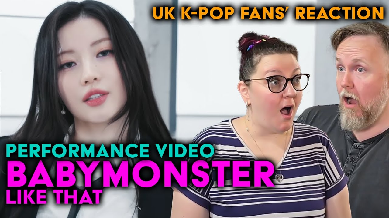 Babymonster - Like That Performance Video - UK K-Pop Fans Reaction