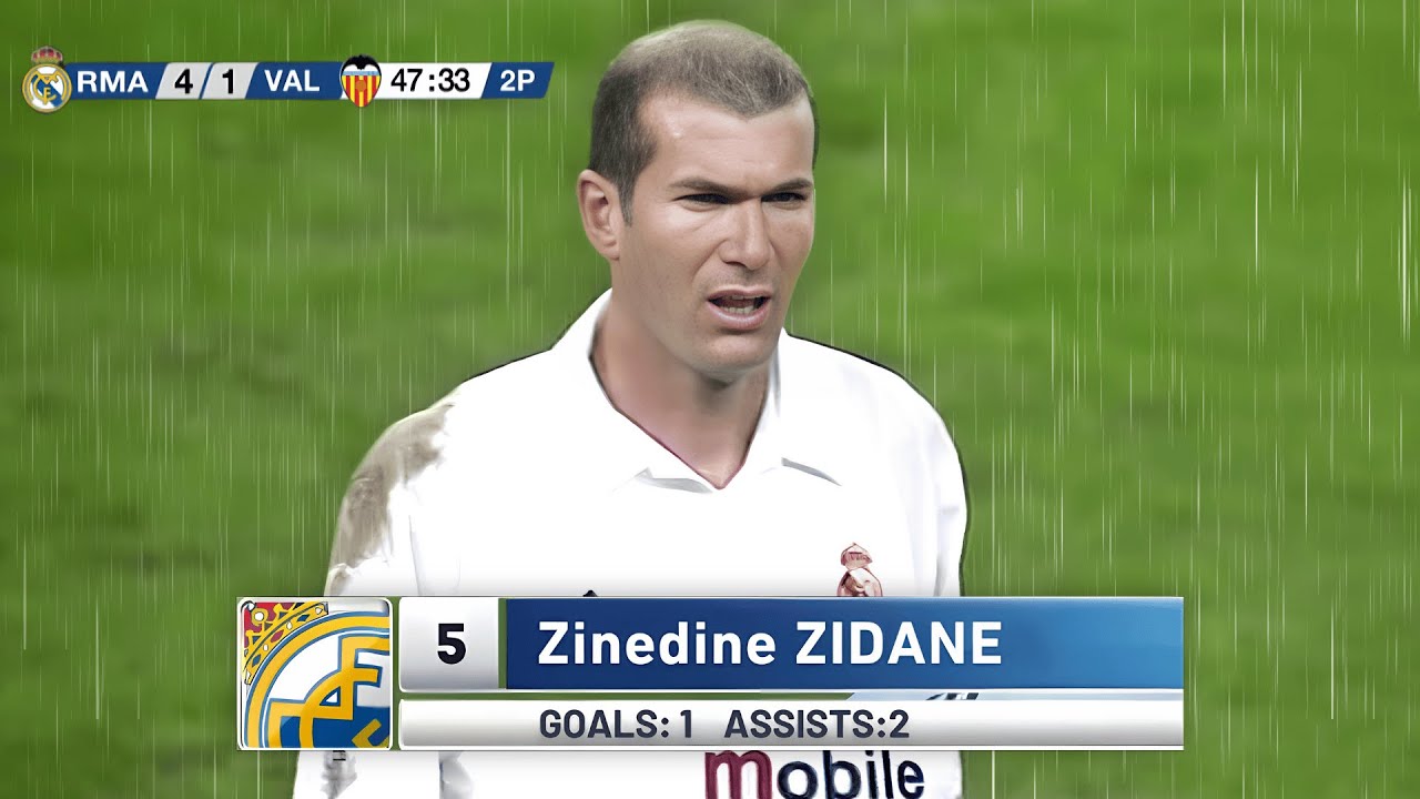The Day Zidane Danced In The Rain!