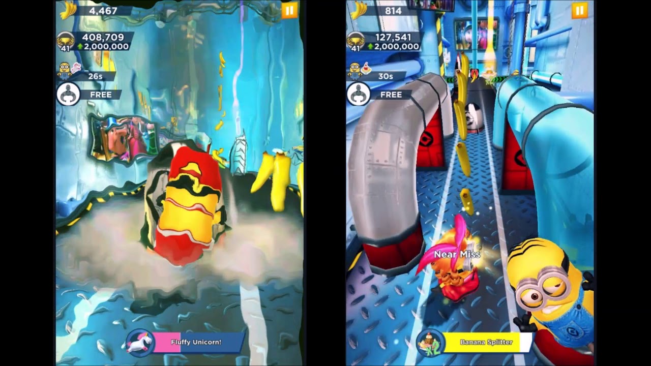 Lifeguard vs Cancan Dancer | Most Bananas | Minion Rush