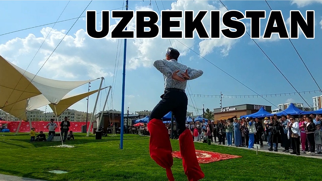 Why Everyone visits Uzbekistan?  Spring Festival Navruz - Tashkent 4K Walking Tour