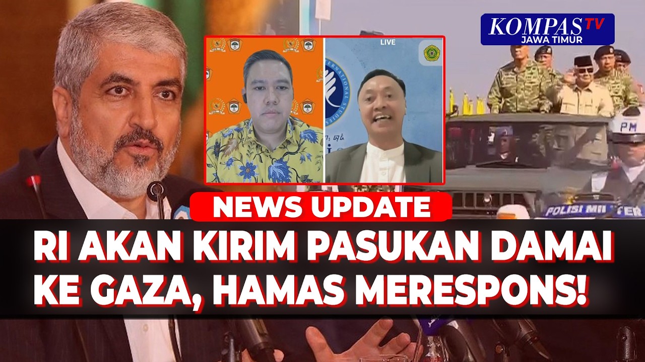 Hamas Tegaskan Tolak Pasukan Perdamaian Gaza, Pakar HI dan Komisi I DPR Bahas Posisi Indonesia!
