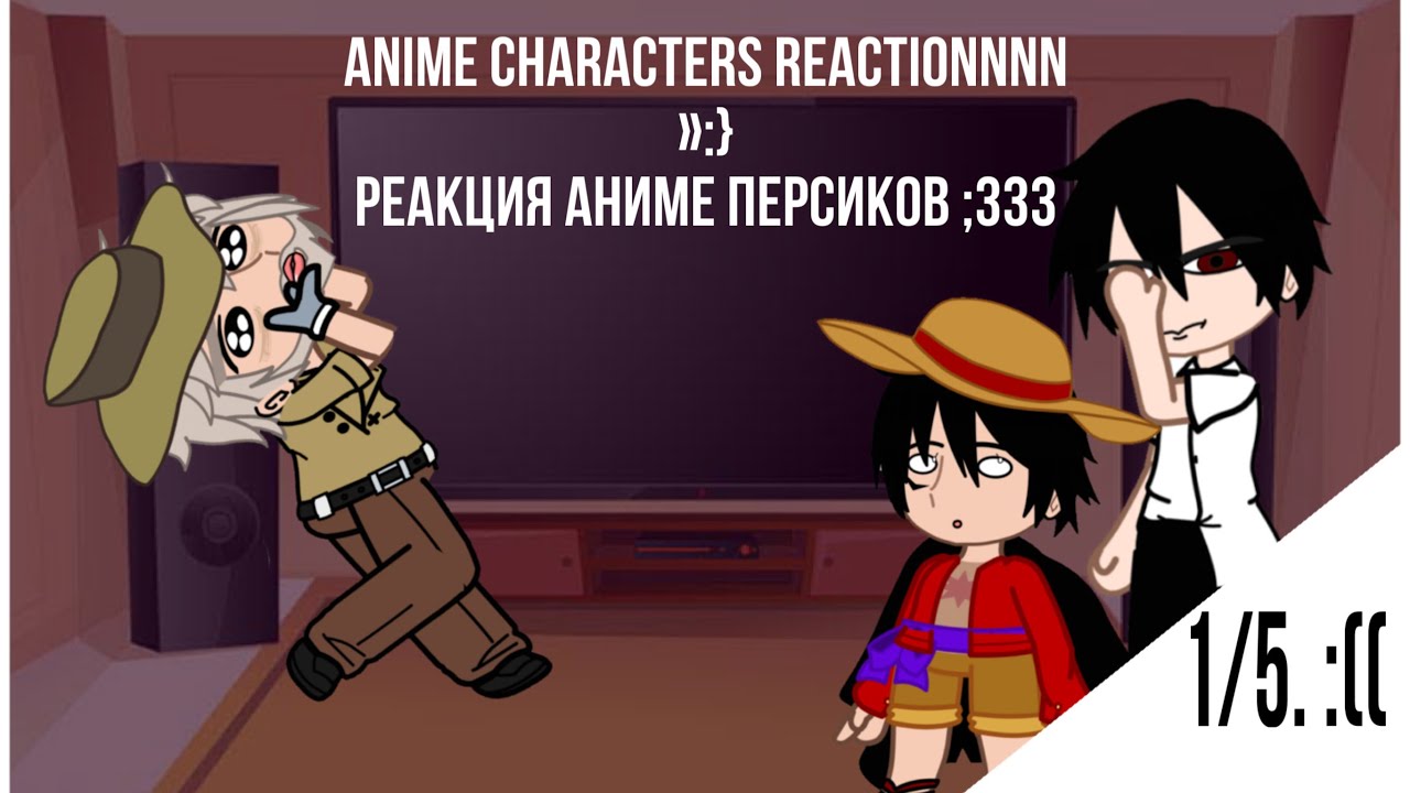 SPOILERS anime characters react to Kei (Ajin:demi-human MANGA BASED) [eng/rus]