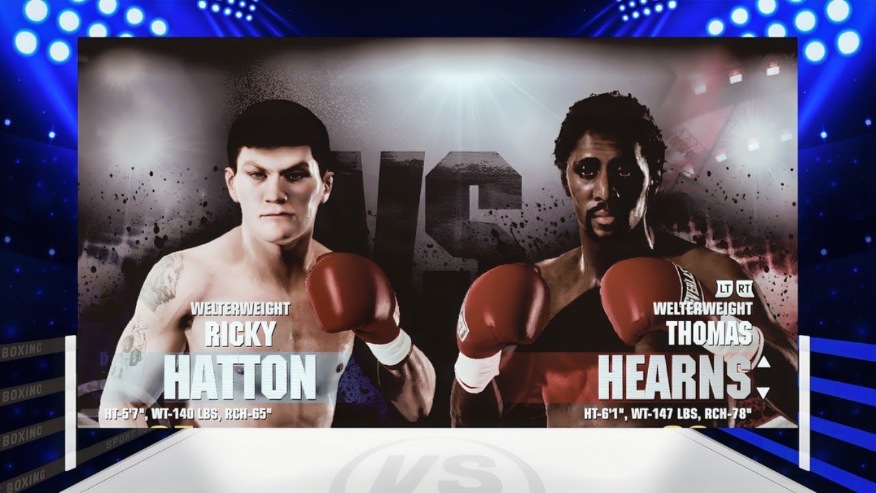 Ricky Hatton Vs Thomas Hearns : Fantasy Boxing Simulated