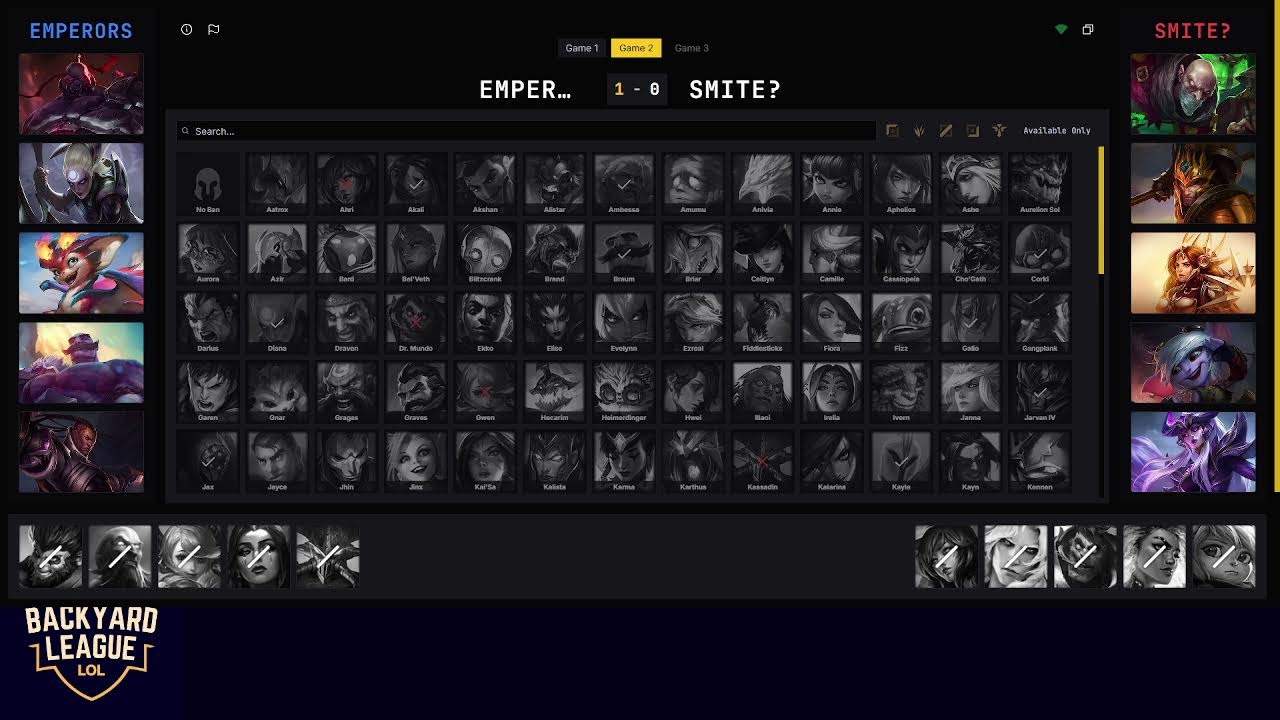 OBL Divison 1: EMP vs SMITE: Week 3