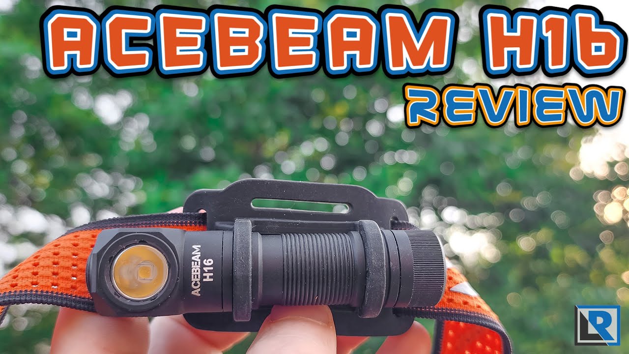 Acebeam H16 Review - (Nichia 519a, 650 lumens, Dual Fuel)