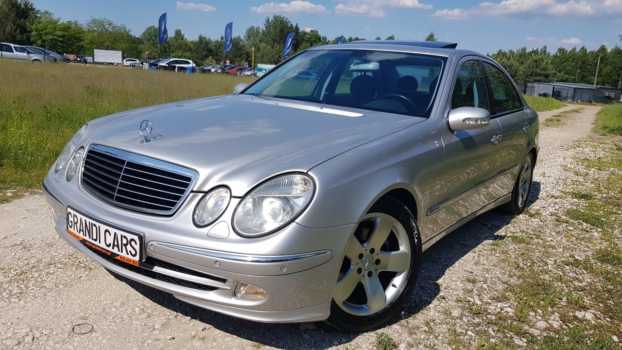 Mercedes E270 CDI 2002 W211 Avantgarde Prezentacja Samochodu