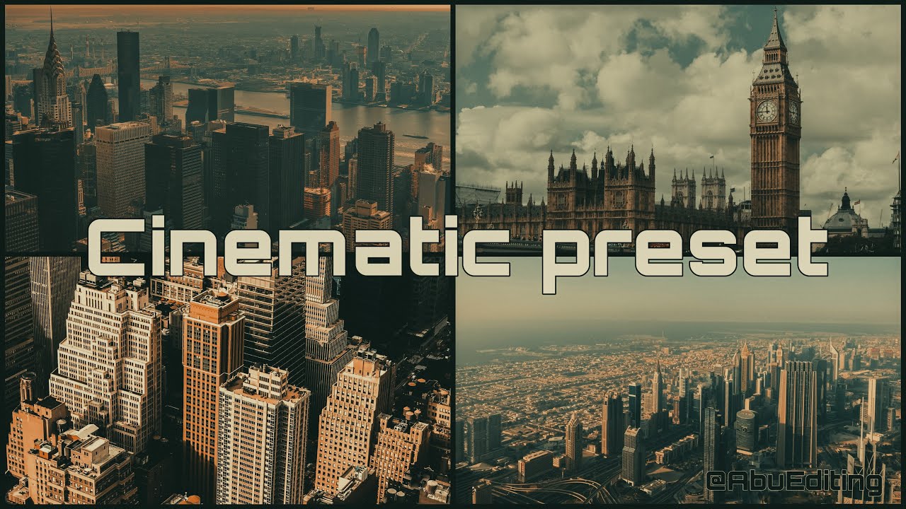Cinematic Film - Lightroom Mobile Tutorial and Free Preset | Cinematic Preset | Film Look