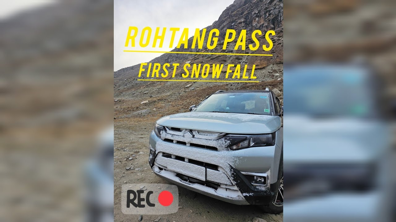 Snow Drive In Manali - Atal Tunnel and sissu -  Rohtang pass - Solang Valley 🚗🚘❄️🌨