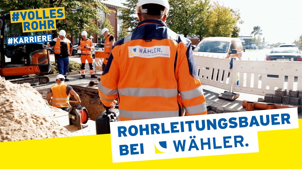Rohrleitungsbauer bei WÄHLER