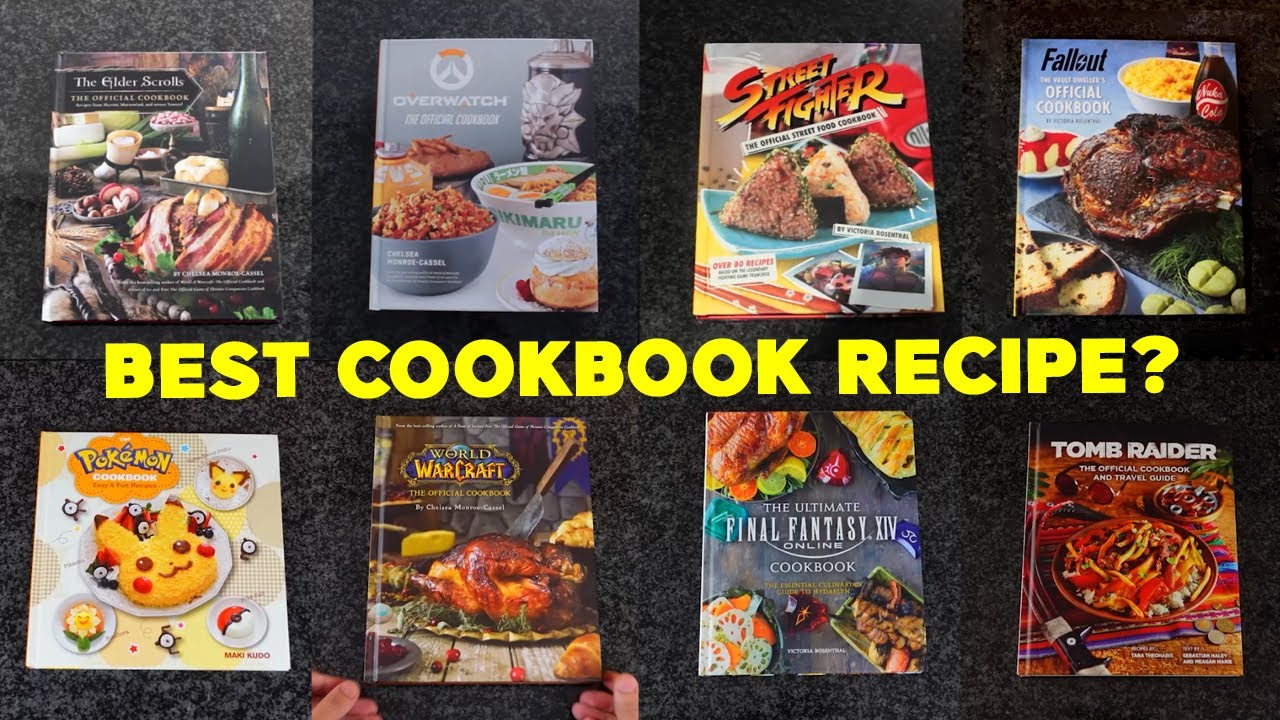 Best Video Game Cookbook Recipes of 2021