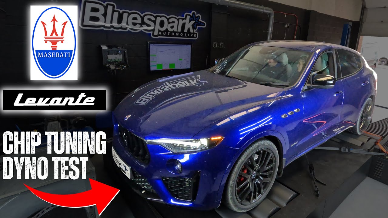 Maserati Levante 3.0 V6 345bhp/350ps Dyno Test – Bluespark Tuning Box