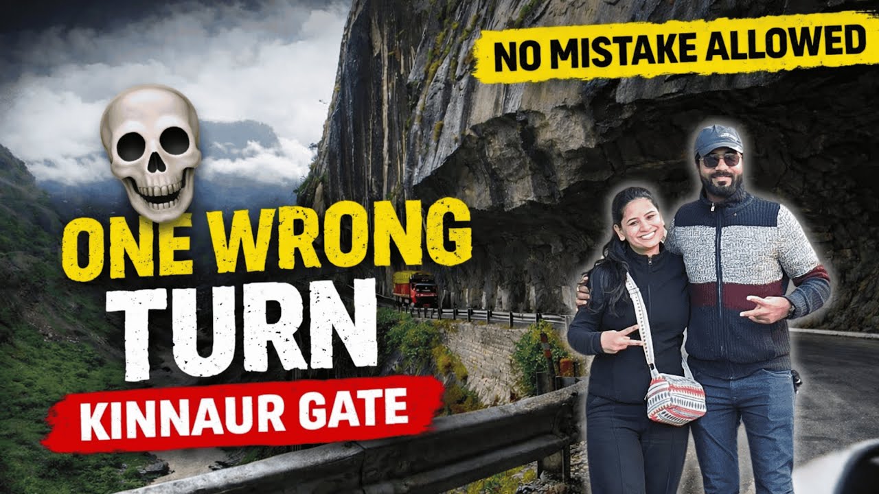 One Mistake = Death 💀 | Driving Through Kinnaur Gate