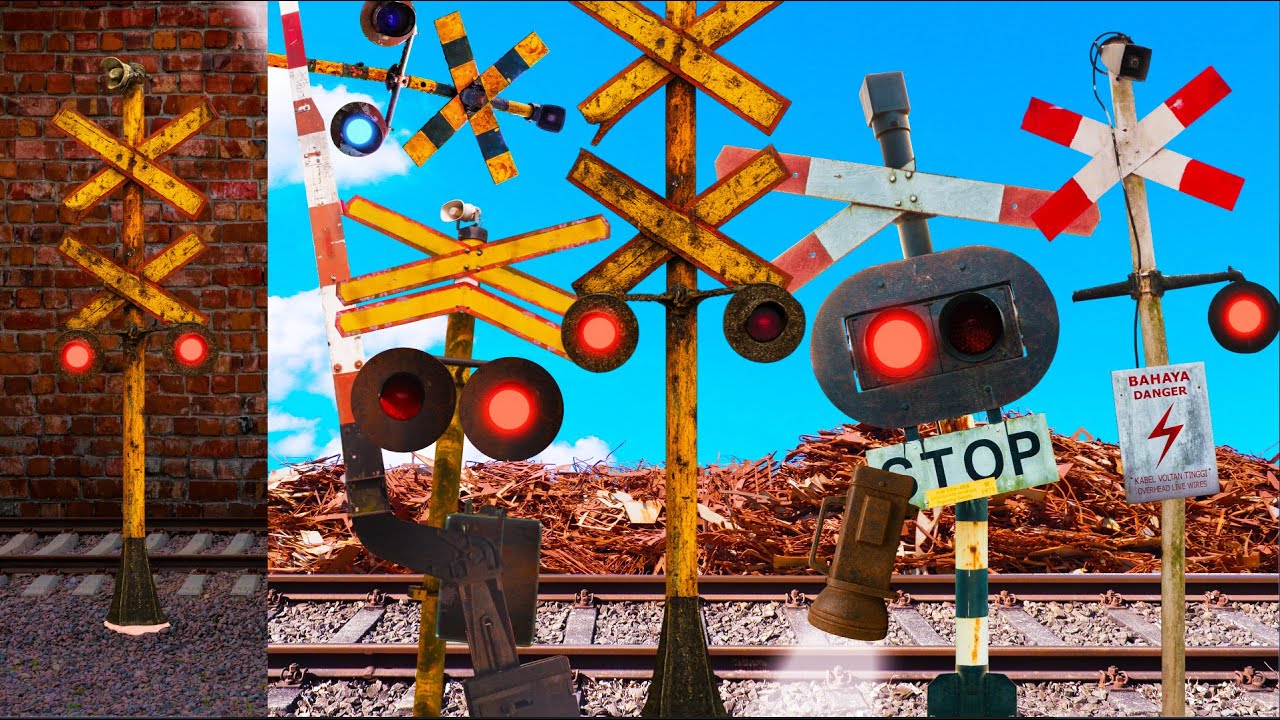 The Railroad Crossing Trapped Inside a Tunnel