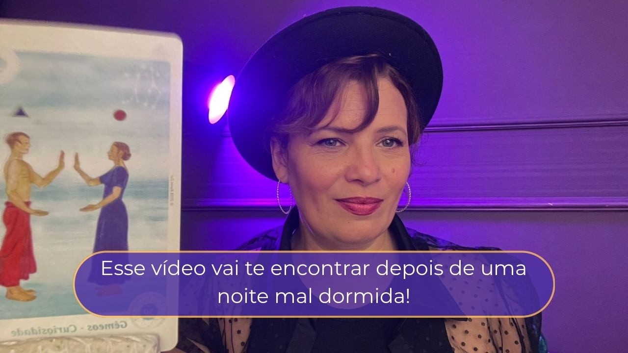 Esse vídeo vai te encontrar antes de tudo se resolver - tarot
