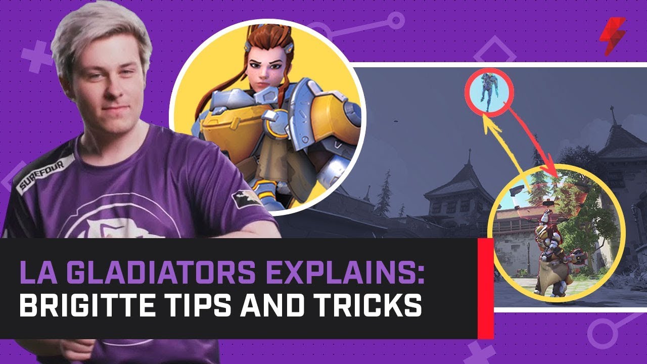 Overwatch Pro Tips: Brigitte counters, comps, and ult uses ft. Surefour, Fissure, & BigGoose