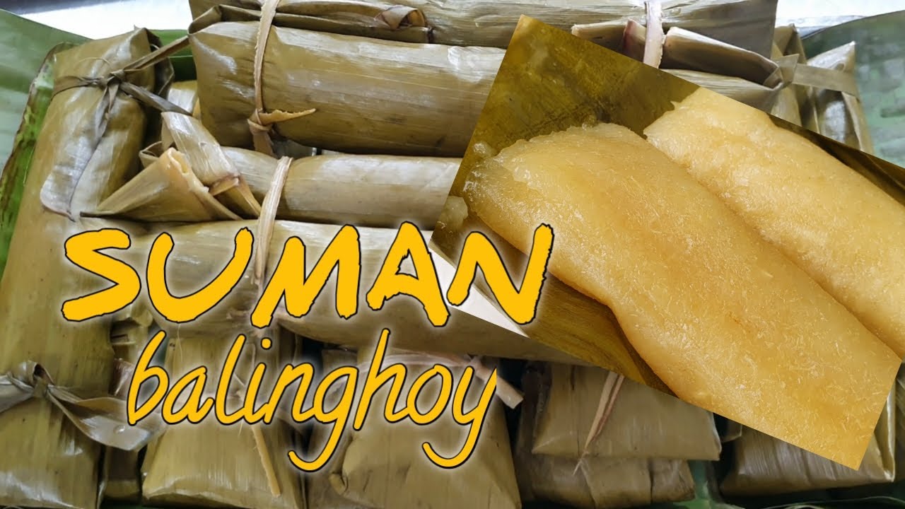 How to make cassava suman o balinghoy | Will Chimplee Recipe