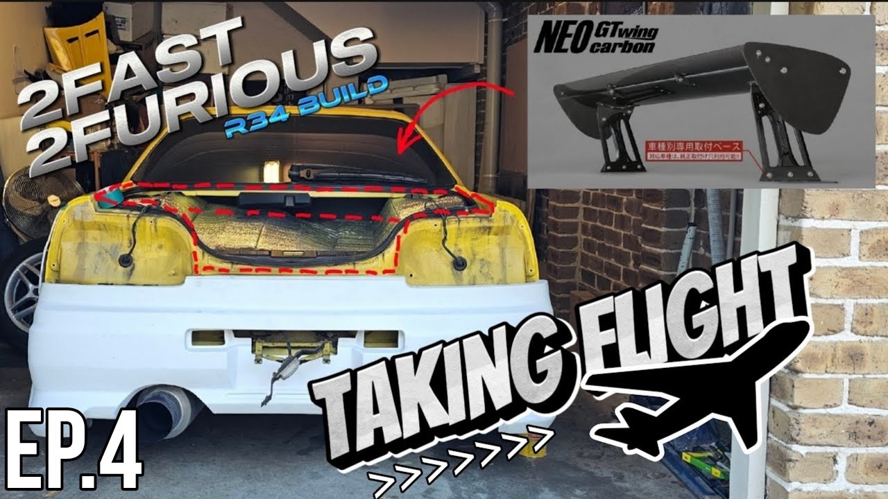 Paul Walker's R34 Build: Taking Flight
