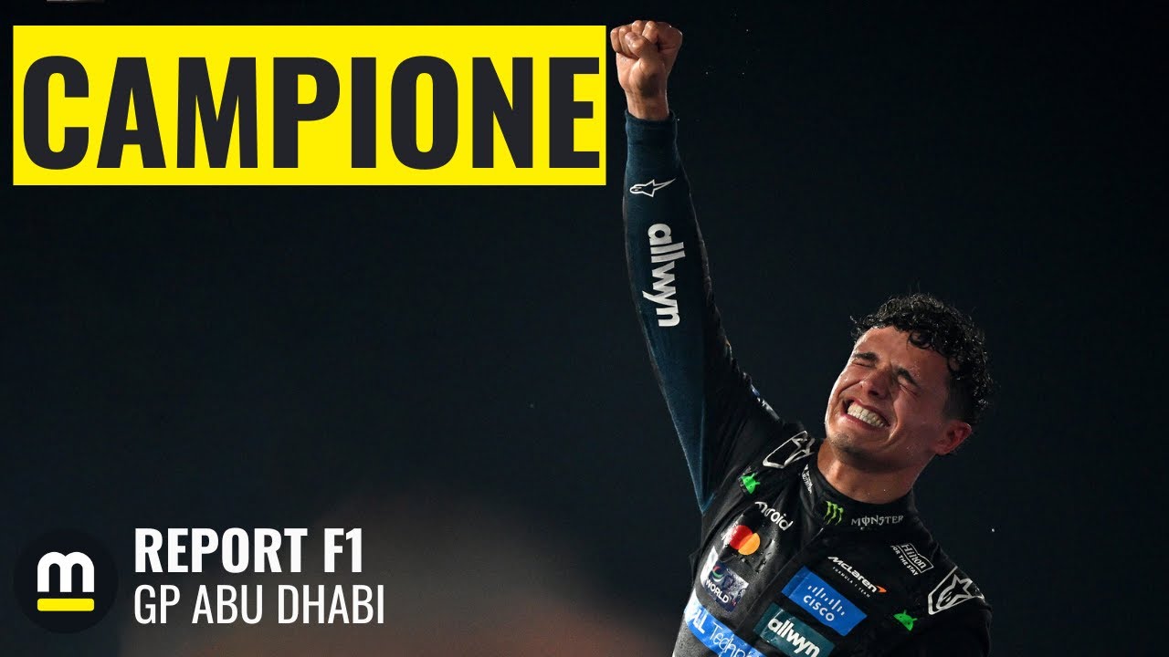 NORRIS CAMPIONE del mondo: &egrave; un TITOLO MERITATO - Analisi F1 GP Abu Dhabi