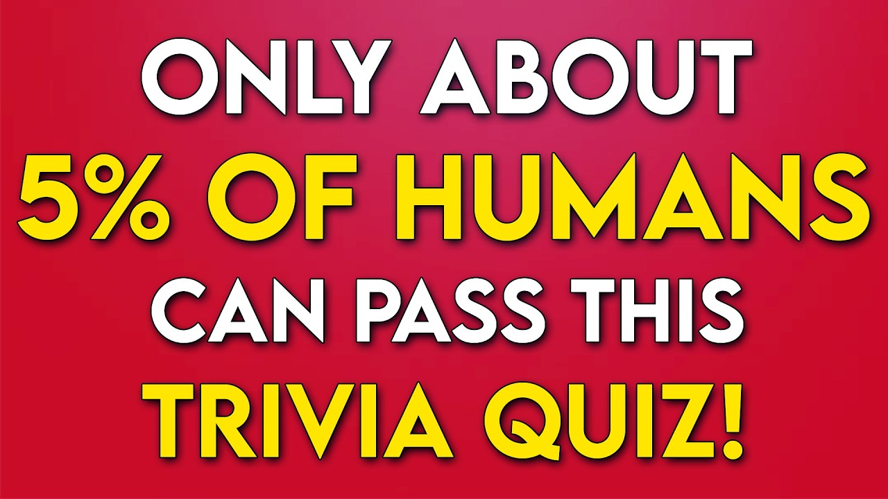 Can You PASS This TOUGH MEMORY Quiz! - Less Than 5% Will PASS!