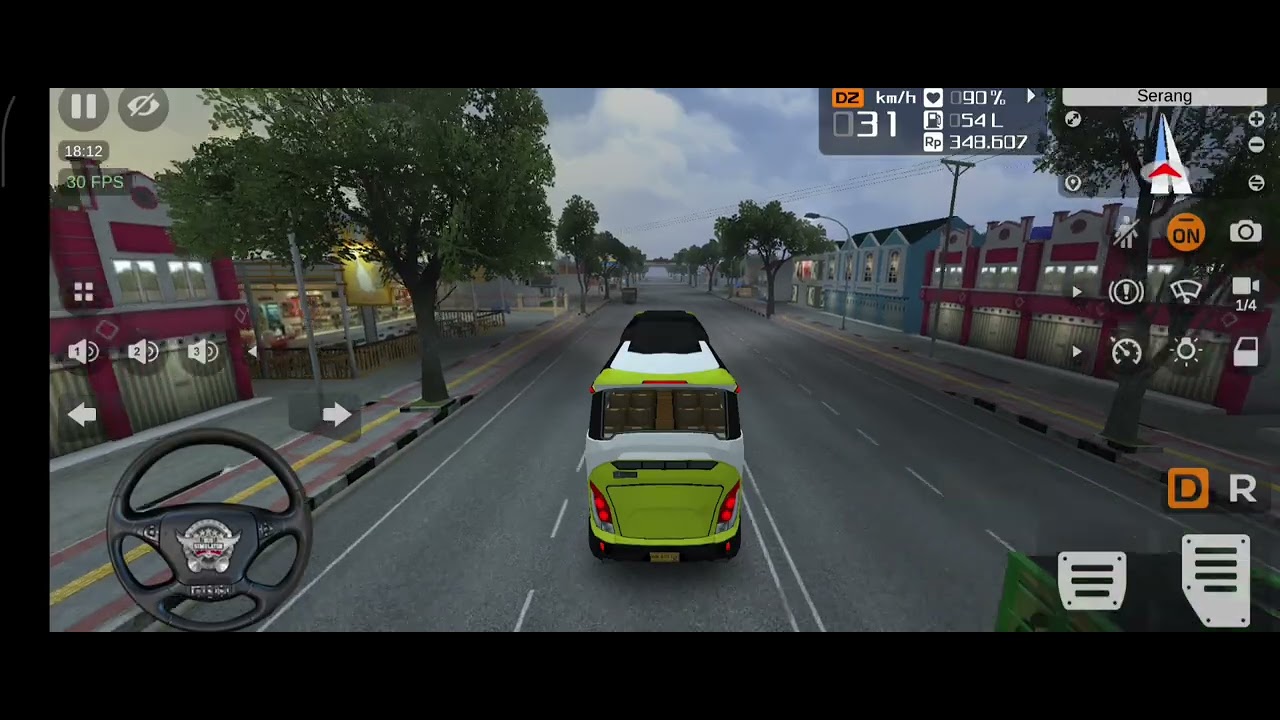 Pickup and drop passenger ( BUS SIMULATOR INDONESIA) PART-1