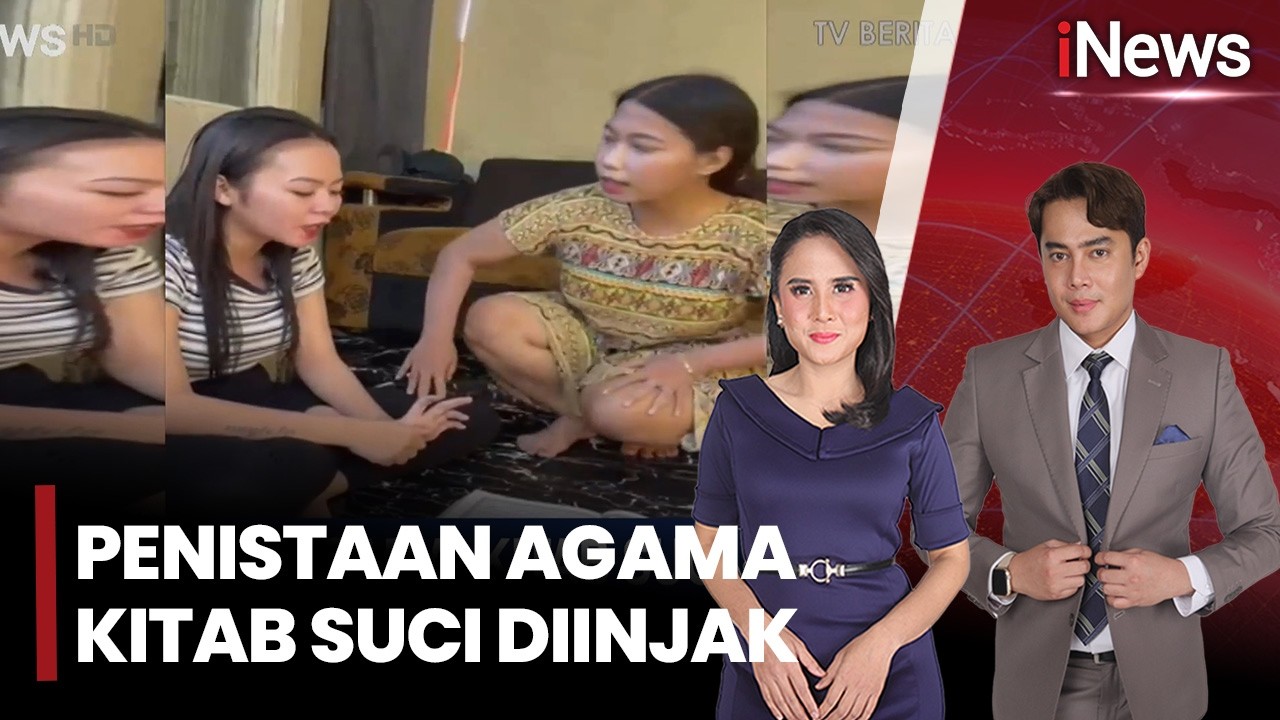 Viral! Wanita Diduga Suruh Teman Injak Al-Quran, Dua-duanya Diamankan Polisi |iNews Siang (12/4)
