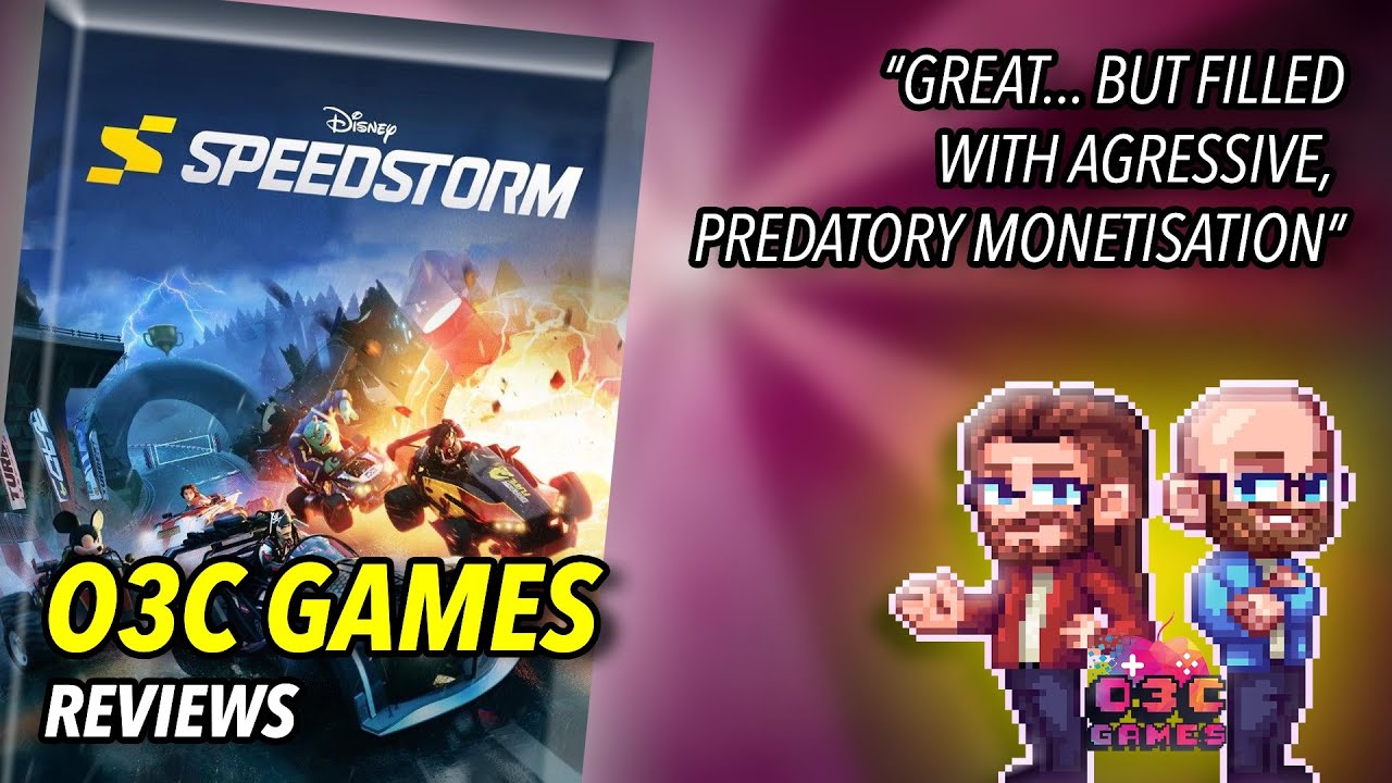 O3C GAMES REVIEWS Disney Speedstorm (Gameloft, 2023)