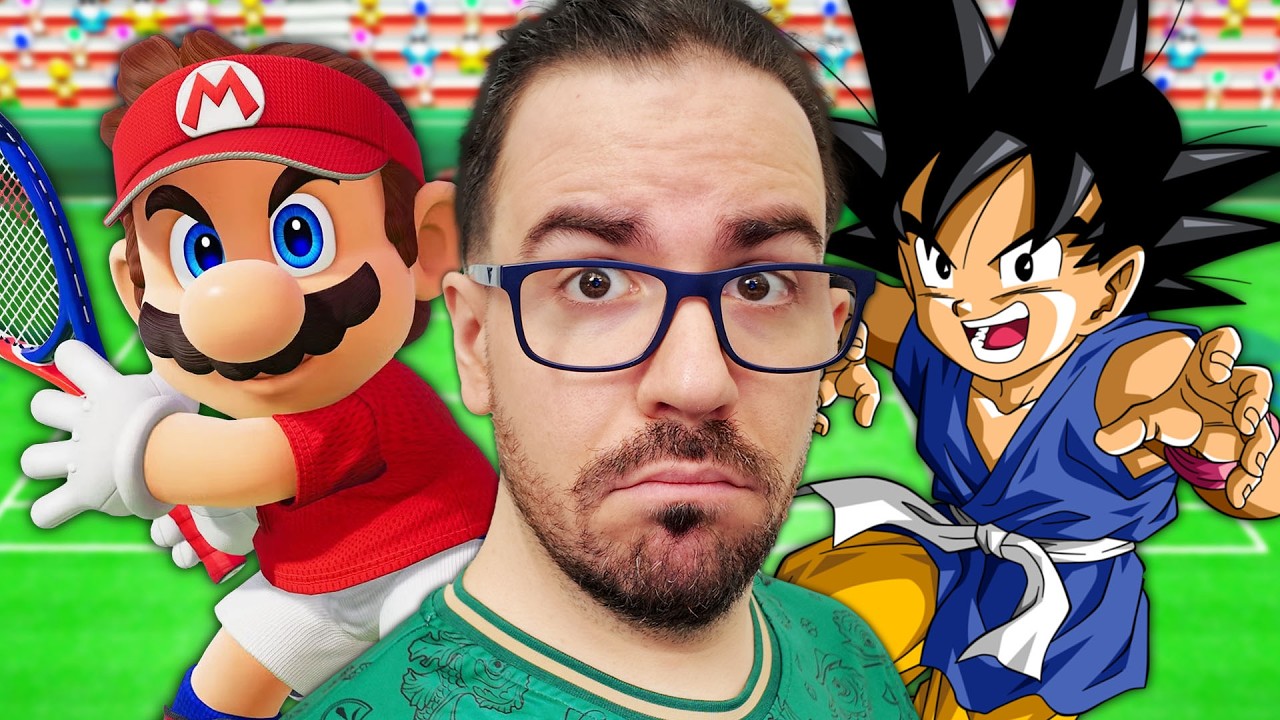 MARIO TENNIS FEVER é como DRAGON BALL (no Modo Aventura)