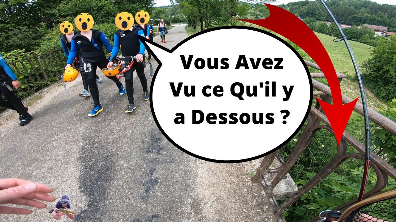 JE CROISE cette ÉQUIPE DE CANYONING !! et je me RETROUVE dans une situation de PÊCHE INIMAGINABLE !!
