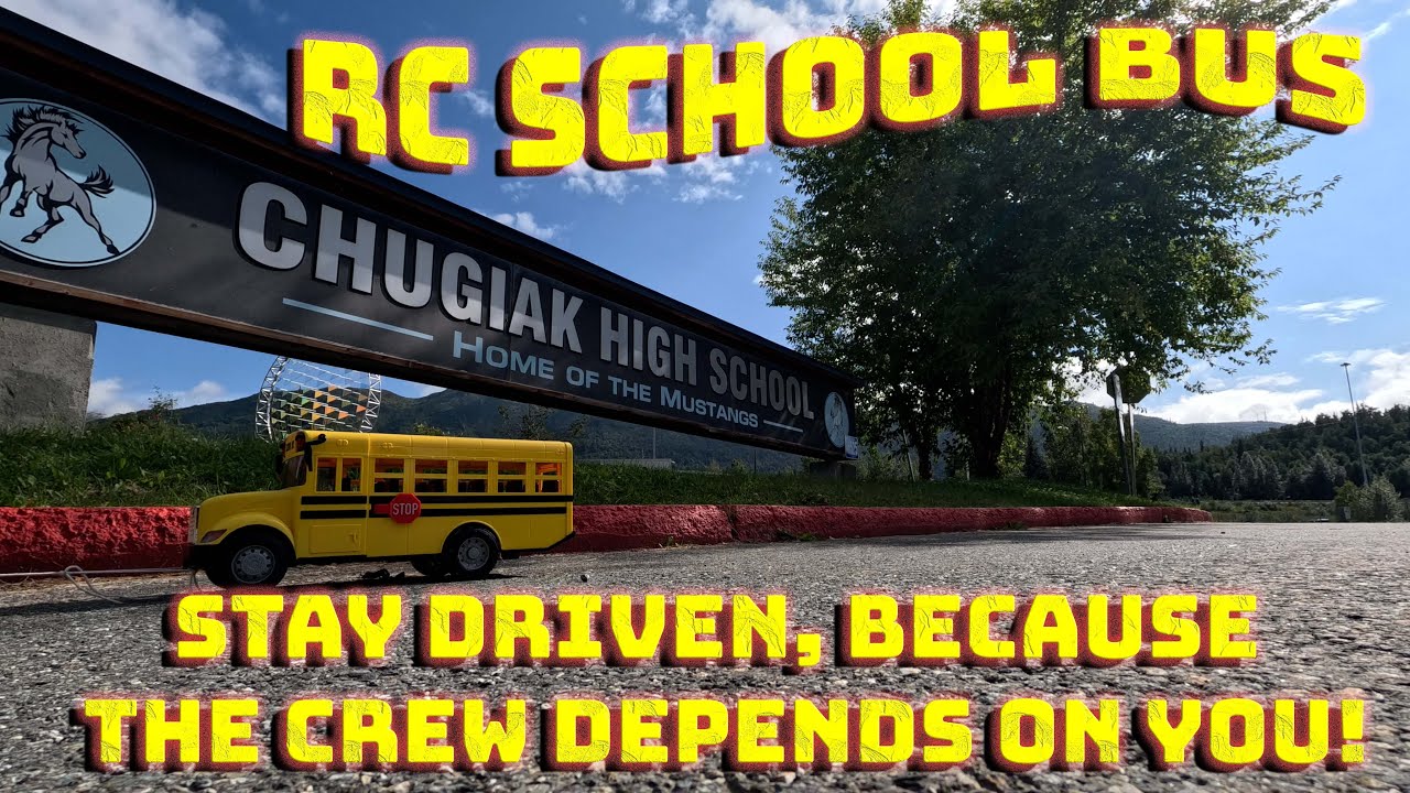 #754 Driven by Battat - RC School Bus