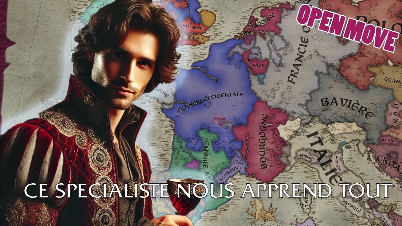 CK3 d&eacute;but de partie :DANY NOUS MONTRE son start, le meilleur joueur d'intrigue s&eacute;duction de Belgique