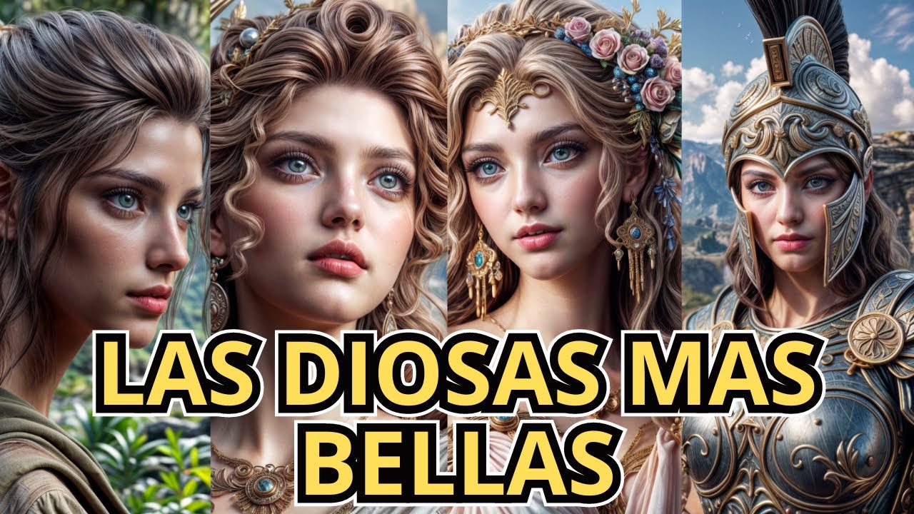 LAS DIOSAS MAS HERMOSAS DE LA MITOLOGIA, TOP 5 DIOSAS MAS BELLAS DEL PANTEON GRIEGO