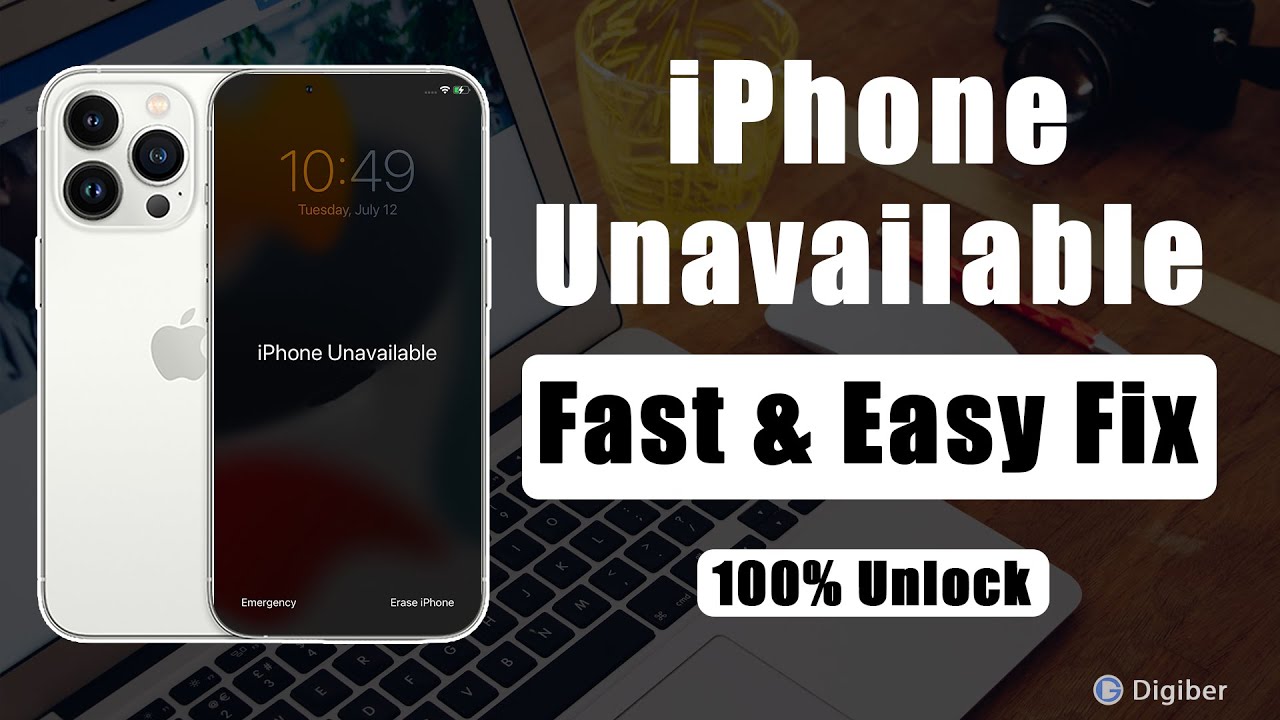 iPhone Unavailable Unlock In Minutes | Why And How to Fix iPhone Unavailable Error [100% Works]
