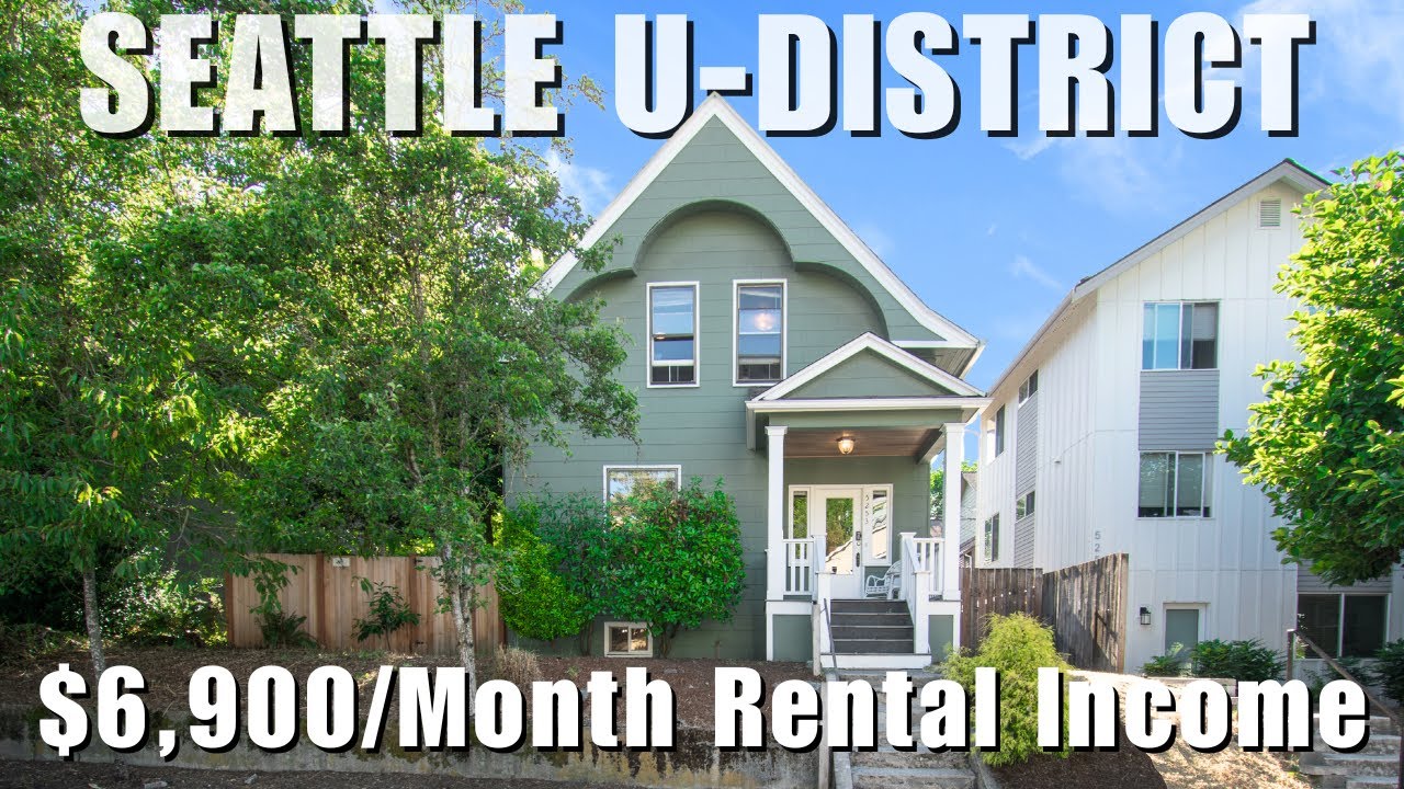 Seattle U-District Investment Property | 6-Bed UW Cash-Flowing Rental