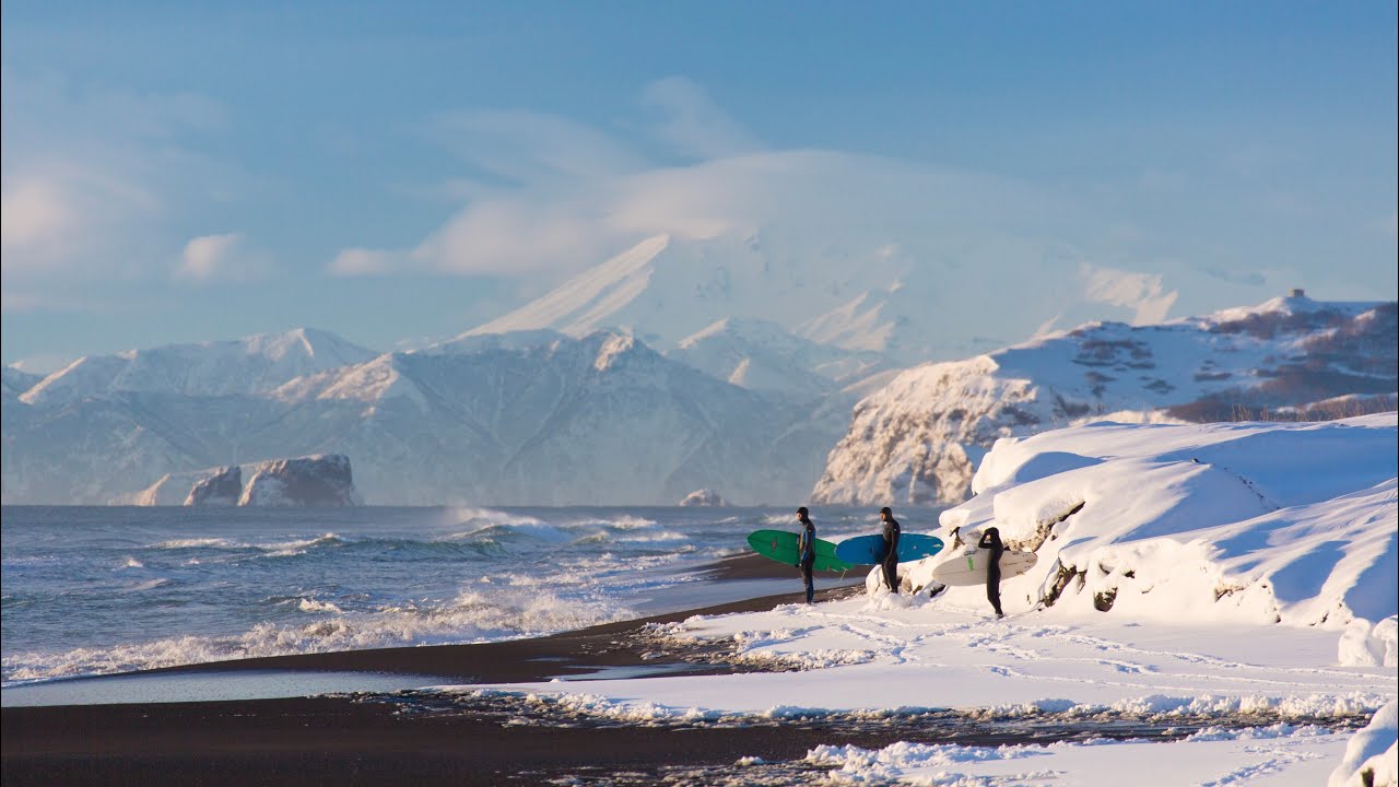 История первой сёрф-школы в России SNOWAVE KAMCHATKA