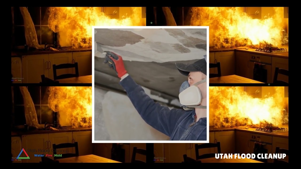 Fire Restoration with Utah Flood Cleanup 🔥🏠 | Bringing Homes Back to Life