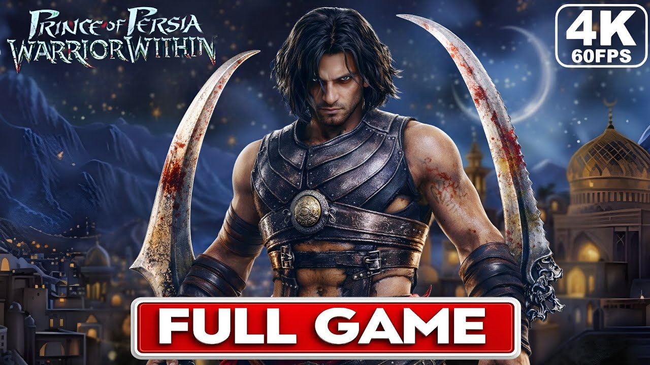 Prince of Persia Warrior Within Full Game Walkthrough | Hard Mode 4K 60FPS No Commentary