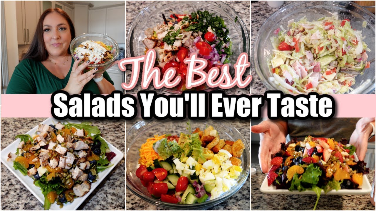Top 6 Salads of 2023!  The Absolute Best Salads You&rsquo;ll Ever Try | Mind Blowing Salad Recipes