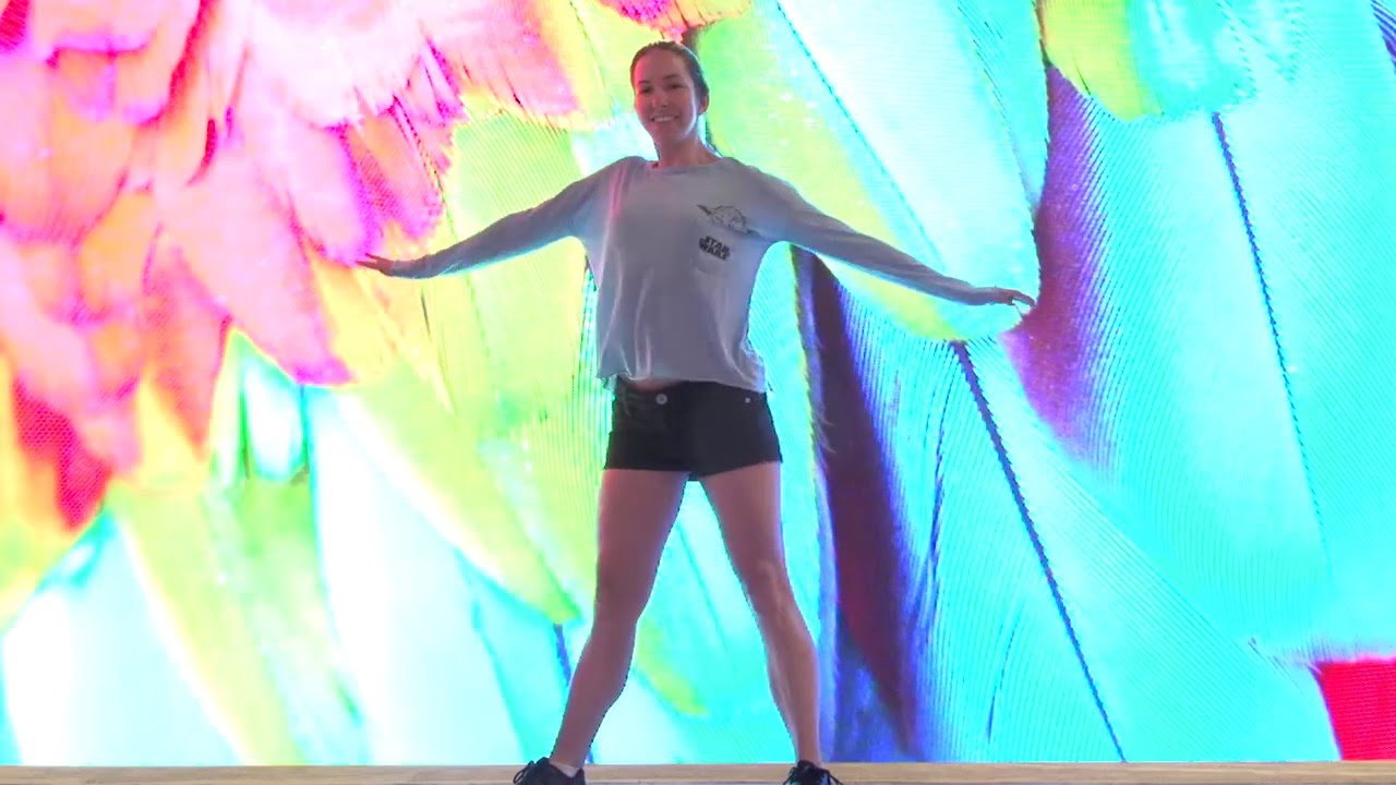 3 Dancers @ NAB 2016 [Westcott Flex LED] Super Slow Mo!!!