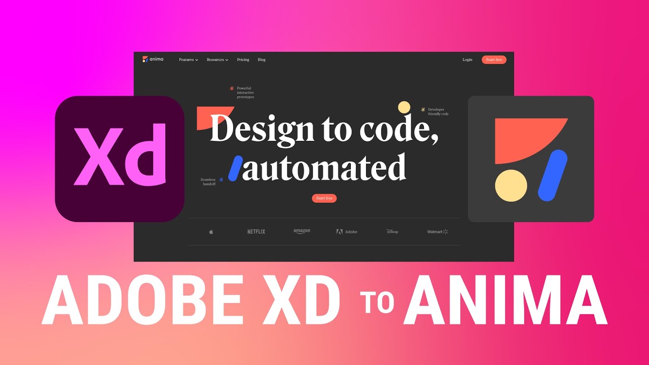 От дизайна к коду: конвертируйте Adobe XD в HTML, CSS или React