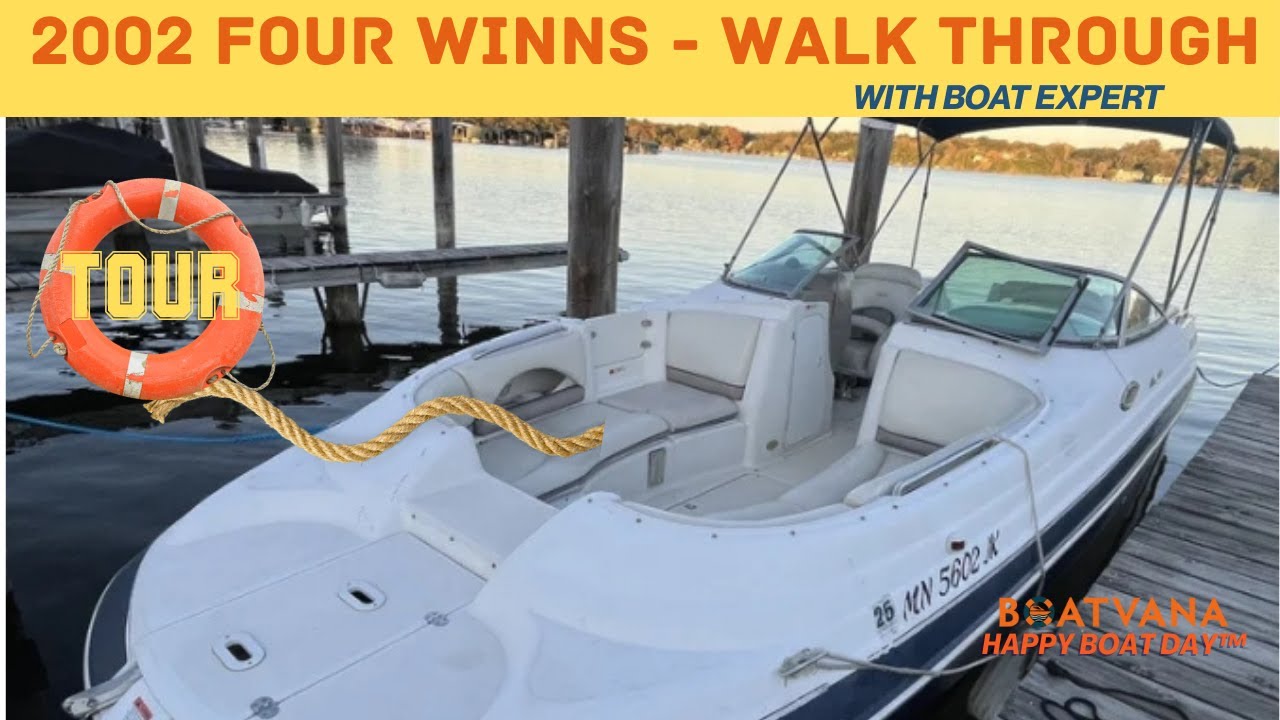 Big Deck Boat Fun on a Budget! 2002 Four Winns 264 Funship | Boatvana Insiders