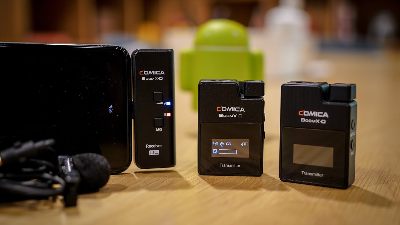 The Best USB-C Wireless Microphone Setup for your Phone! Comica BoomX-DUC2 Review!