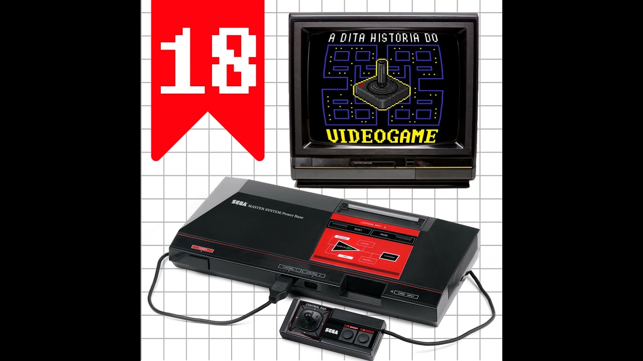 #18 - Década de 80: Mark III/Master System vs Nintendo NES, Alex Kidd e a conquista da Europa